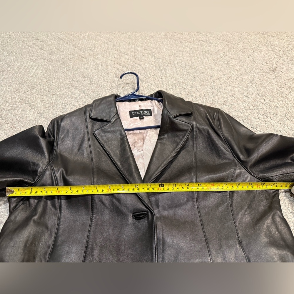 Women’s genuine lamb leather jacket - Picture 8 of 10
